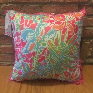 Lilly Pulitzer Indoor/Outdoor pillow